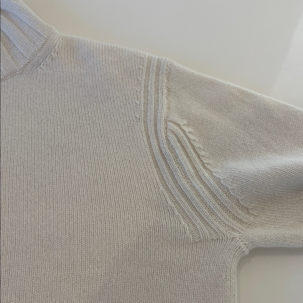 J. Crew Cream Turtleneck Sweater - Picture 4 of 10